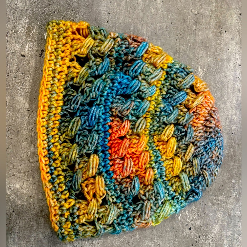 Crochet beanie